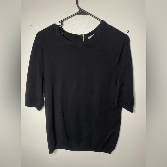 Philosophy, short sleeve, zip, back sweater, size medium - Picture 2 of 7